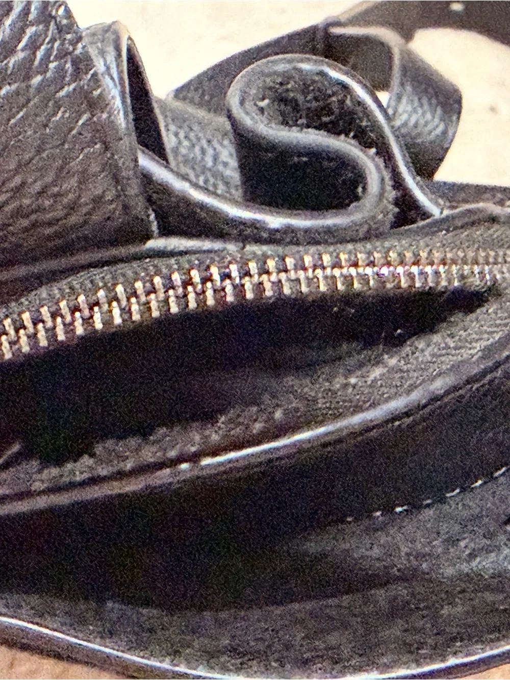 Rebecca Minkoff Black Pebbled Leather Backpack Tote. Flaw see pictures